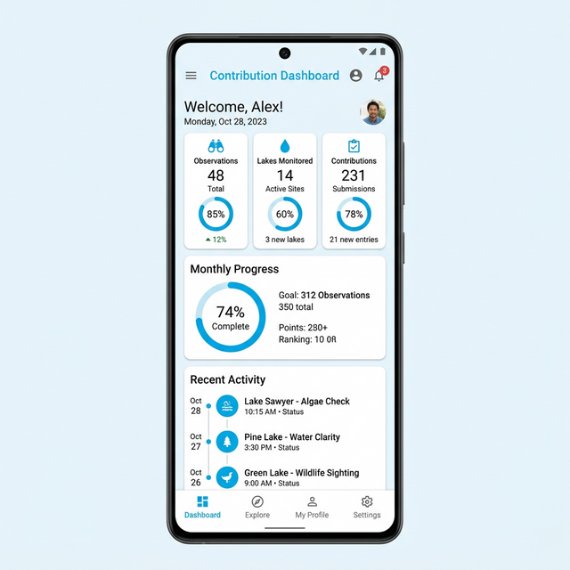 Dashboard contribuții